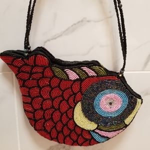 Vintage beaded handbag
